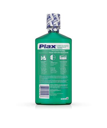 Plax Anti-Plaque Dental Rinse Soft Mint - 24 Oz (Pack of 5) | Best Oral Care Solution - Buy Online on GoSupps.com