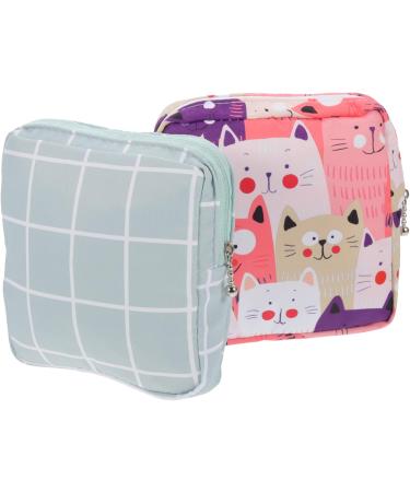 Gleavi 10-Piece Napkin Storage Pocket Organizer | Women's Travel Money Exchange & Period Pad Bag | Multi-Functional Lipstick Pouch - Buy Online on GoSupps.com