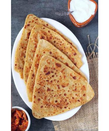 Haldiram's Homestyle Paratha| 6Pcs | 360G | Paratha | Ready to Eat | 100% Fresh | Indian Origin - B1G1 Pack - Buy Online on GoSupps.com