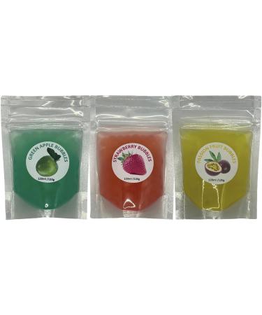 Fruity Berry Selection Boba Bubble Tea Make at Home Kit 6-12 Extra Large Drinks - Buy Online on GoSupps.com