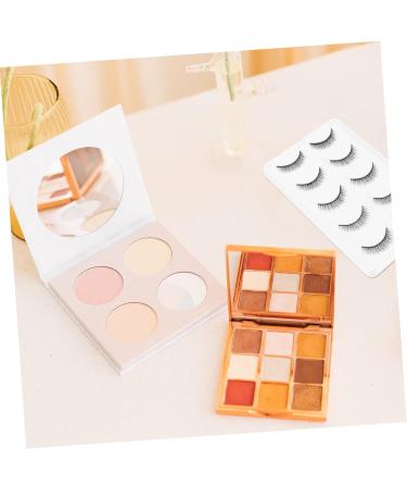 minkissy 5 Pairs Short False Eyelashes Lashes Eyelashes Extension 3d Synthetic Eyelashes Fluffy Volume Lashes Stage Eyelash Fake Lashes Thick Eyelash Black Artificial Fiber Extend Slim - Buy Online on GoSupps.com