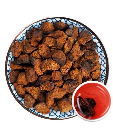 100% Dried Chaga Mushroom 100G/3.52oz cubes de champignons chaga crus purs avec coque noire