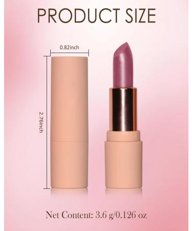  Lestpola Velvety matte lipstick for women long-lasting semi-matte with a smooth cream texture moisturizing lip balm highly pigmented full coverage vegan 404 coral pink - Buy Online on GoSupps.com