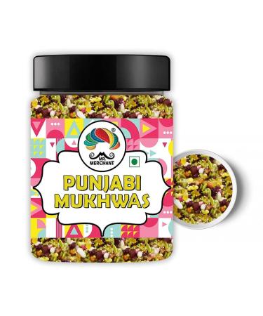 Mr. Merchant Punjabi Mukhwas Traditional Mouth Freshener Mukhwas Mix (Pack of 1 (300gm Jar Pack))_Packing May Vary