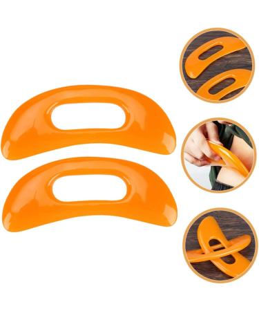 Buy Healeeved 2 Piece Sharpenbar Massage Device - Bodilter Schafer Schaber Tools for Body Shaping & Gua Sha Massage Light Brown 17x7cm - International Shipping - Buy Online on GoSupps.com
