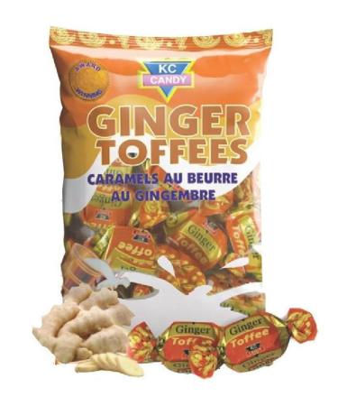 KC Candy Ginger Toffee 90g Box of 12-Fd