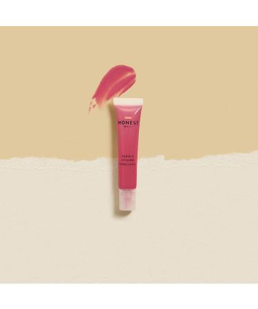 Honest Beauty Pink Agate Vegan Lip Gloss with Coconut Oil & Hyaluronic Acid 0.33 Fl Oz - Buy Online on GoSupps.com