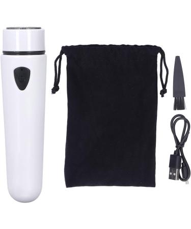 Mini Electric Shaver - Portable Low Noise Powerful Motor for Men & Women | Travel-Friendly Compact Design (White - Buy Online on GoSupps.com