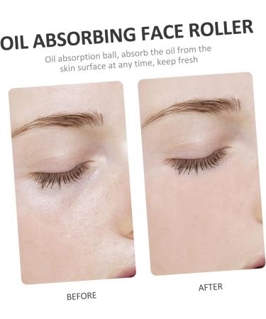 Volcanic Stone Oil-Absorbing Ball Oily Skin Control Roller Oil Absorbing Roller Cleansing Massager - Buy Online on GoSupps.com