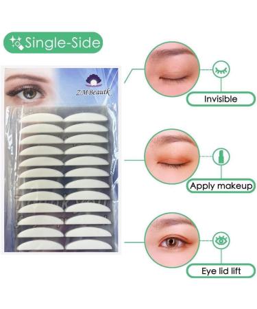 Eyelid Tapes 5MM Invisible Eyelid Correction strips Beauty Tools Medical-use Fiber Eyelid Lift Striper(Sticky on One side) Instant Eye Lift Without Surgery Perfect for Uneven Mono-Eyelids Large - Buy Online on GoSupps.com