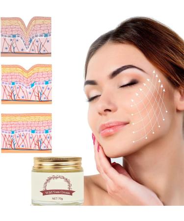 SEMINISMAR Anti-Ageing Cream Wild Yam Cream Skin Moisturising Cream Skin Moisturiser Firming Anti Wrinkle Cream Anti-Wrinkle Cream Instant Wild Yam Root Cream 70 g 1 Piece - Buy Online on GoSupps.com