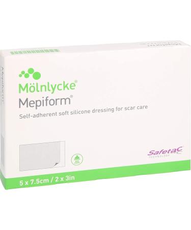 Mepiform 5x7.5 cm Bandage 5 pcs - Silicone Scar Treatment Bandages - Buy Online on GoSupps.com