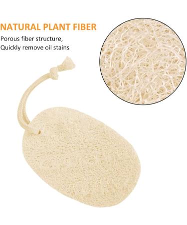 Nature Luffa Sponges - 6 Eco-Friendly Biodegradable Kitchen & Bath Sponges - Buy Online on GoSupps.com