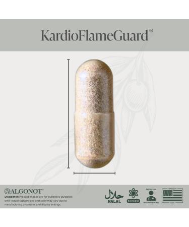 Algonot KardioFlameGuard Heart Health Supplement Cardiovascular Support with Allicin Folinic Acid Isoquercetin Berberine - Buy Online on GoSupps.com
