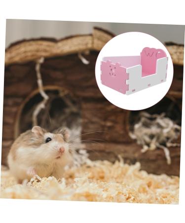 INOOMP 2 Pcs Hamster Toilet Hamster Small Toilet Hamster Sandbox Hamster Lounge PVC Pet Small Hamster 15x10cmx2pcs Pinkx2pcs - Buy Online on GoSupps.com