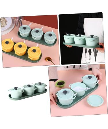 Zerodeko Ground Coffee Containers 1 Set Boxes Seasoning Box Black Pepper Container Seasoning Jar Rack - Buy Online on GoSupps.com