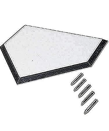 MacGregor Rubber Home Plate White & Black