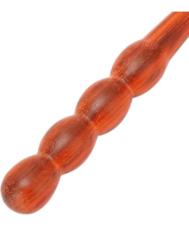 ANGGREK Wooden Massage Stick - Reflexology Hand Foot Body Massager for Pain Relief & Relaxation - Buy Online on GoSupps.com
