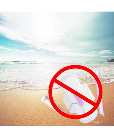 100 Pack Feminine Hygiene Disposal Bags | Self-Adhesive Strips | Discreet Odor Seal | for Tampons, Pads | Rose Pink - Buy Online on GoSupps.com