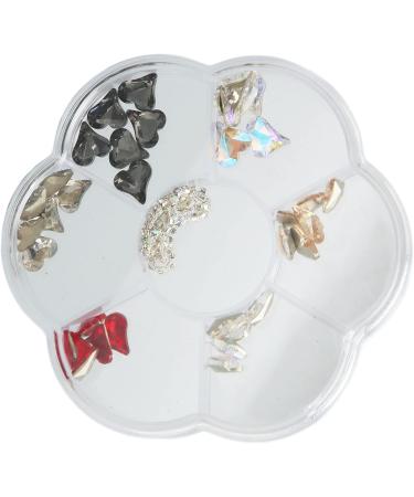 1 Box Resin Nail Art Ornaments Shiny Nail Rhinestones with Multi Sizes and Shapes Shiny Nail Accessories for Girls Women DIY Decoration Supplies for Nail Art DIY Crafts - Buy Online on GoSupps.com