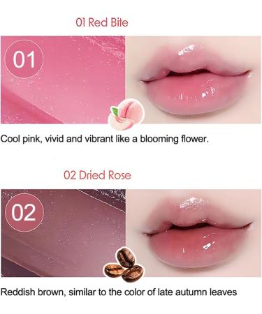  Bploar Tinted lip balm - Colored lip balm - Moisturizing nourishing and glossy - Long-lasting and non-sticky (02#) - Buy Online on GoSupps.com