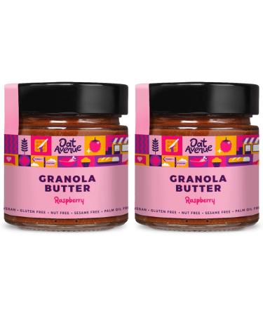 Oat Avenue Granola Butter | Peanut-free Tree-Nut Free Gluten Free Dairy Free Egg Free Sesame Free & School Friendly - Top 14 Allergen Free | Peanut Butter and Nut Butter alternate (Original x 2) - Buy Online on GoSupps.com