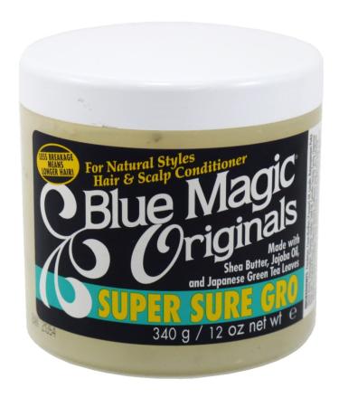 Blue Magic Originals Super Sure Gro 12 oz (Pack of 2 12 Fl Oz (Pack of 2)