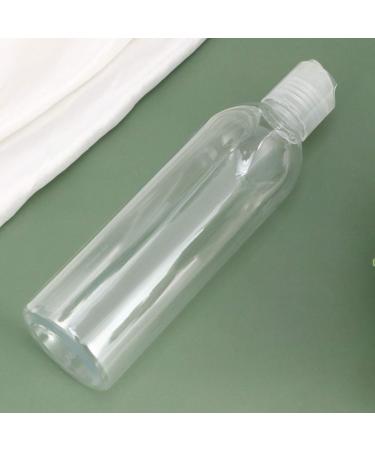 Lurrose 250ml Empty Plastic Bottles - 6 Pack Refillable Travel Containers for Soap Cream & Liquid - Clear Cosmetic Bottles - Buy Online on GoSupps.com