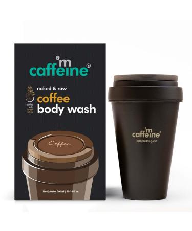 MCaffeine Espresso Coffee Exfoliating Body Wash Sulfate Free & Soap Free | Coffee Exfoliates & Coffee Oil polishes the skin | Caffeine Body Cleanser for Women & Men | Skin-friendly pH  10.1 Fl Oz