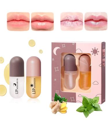 TTBDBFH Lip Plumper Natural Lip Plumper and Lip Care Serum Moisturizing Repair Lip Gloss Set for Fuller & Hydrated Beauty Lips Reduce Fine Lines Soft and Bright 1pcs