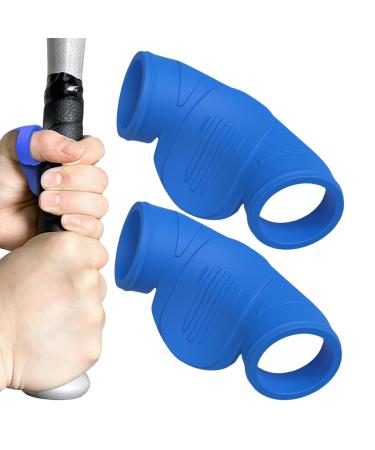 Fingerthumb protector Inch Protector for BaseballSweat Repellent NonSlip Ergonomic Knuckle Protection for Football Tennis Basketball Blue