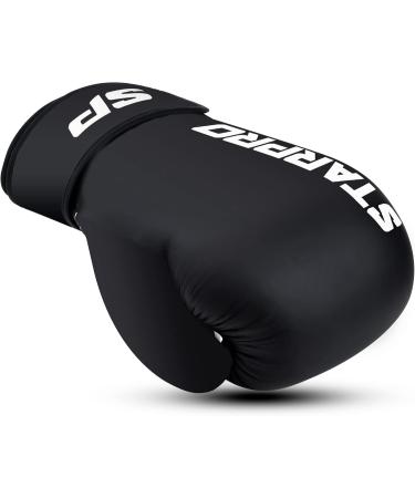 Starpro Boxing Gloves for Kids | 6oz Black Gloves for Ages 6-10 | Perfect Fit for Small Hands & Hand Protection - Buy Online on GoSupps.com