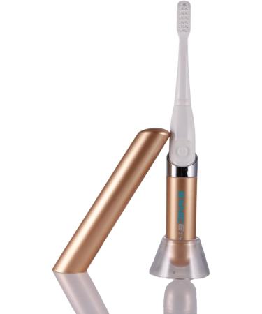Buy HI-928 Metallic Gold Electric Toothbrush - Portable Travel Size | Best International Shipping - Buy Online on GoSupps.com