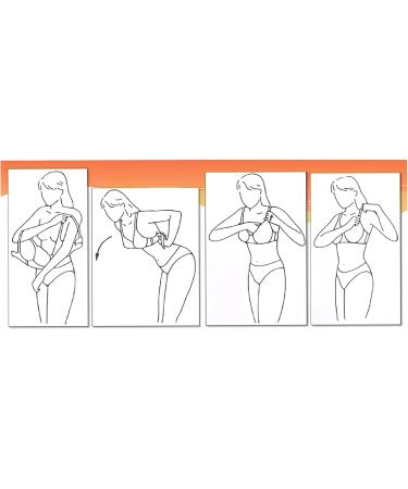 Jengo BH After Operations | Front Closure Post-Op Support Bra | XXL Gray Mastectomy Wireless Sport BH for Women - Buy Online on GoSupps.com
