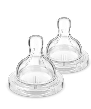 Philips AVENT BPA Free Classic Nipple Variable Flow 2-Count