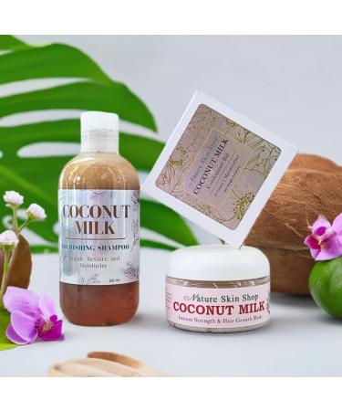 Coconut Milk Nourishing Shampoo - Hydrate & Revitalize Hair | International Shipping Available - Buy Online on GoSupps.com