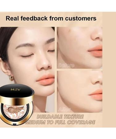 MZV Air Cushion BB Cream Foundation Set - Heykomi Concealer Cushion. (4PCS Natural Color) - Buy Online on GoSupps.com