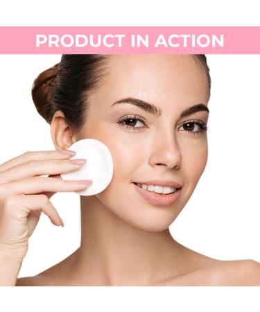 Nykaa Naturals Cotton Pads - 80 Pc | Perfect for Makeup Removal Nail Care & Toners | No Residue Soft & Absorbent - Buy Online on GoSupps.com