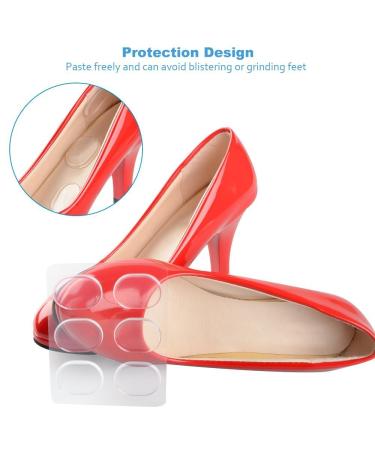 16-Piece Heel Holder Cushion Set | Antislip Gel Pillows for Pain Relief | Soft Silicone Heel and Forefoot Support - Buy Online on GoSupps.com