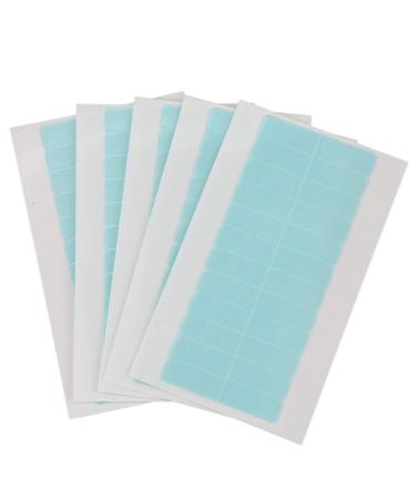 iFutniew 5 Pieces Of 60 Wig Film 4x 0.8Cm Double-Sided Substitute Waterproof Lace Wig Invisible Seamless Hair Extension Tool