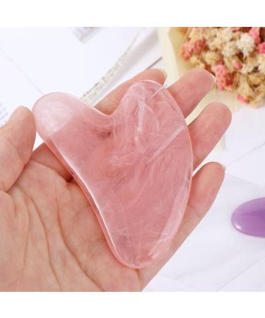 HODASHI 1Pc Gua Sha Facial Tools Body Massager SPA Resin Scraping Massage Skin Care Tool Face Slimming Wrinkle Remover Beeswax Scraper Facial Kits (Blue) - Buy Online on GoSupps.com