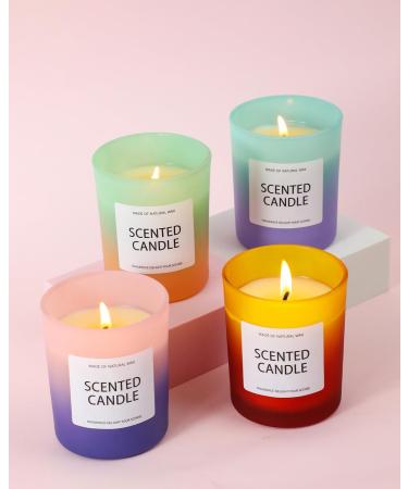 Scented Candles Gifts for Women | Natural Soy Wax Rose Aromatherapy Candles for Home | Perfect for Valentine's Birthdays & Mother s Day - Buy Online on GoSupps.com