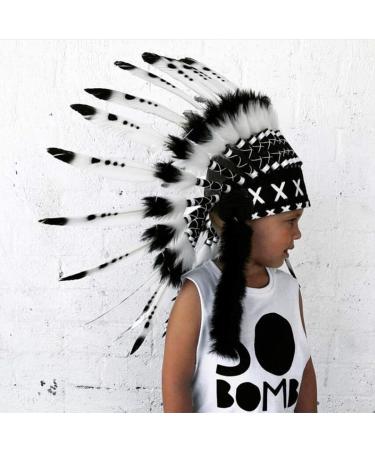 Leyeet Indian Headdress | Adult Indian Style Headpiece for Parties & Photo Props - International Shipping Available - Buy Online on GoSupps.com