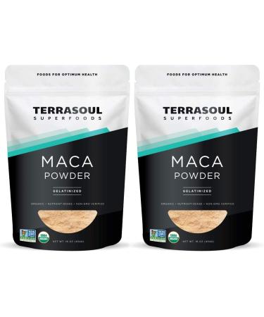 Terrasoul Superfoods Maca Powder Gelatinized - 16 Oz.