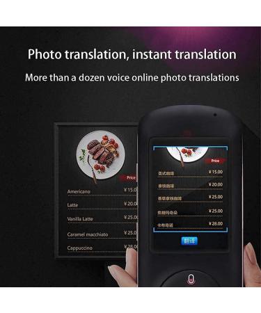 Instant Translator Device Smart Language Translator Device Smart Language Voice 2.4 Inch Touch Screen 28 Languages WiFi Pocket Electronic Translators Learning Hello (White) Elegant - Buy Online on GoSupps.com