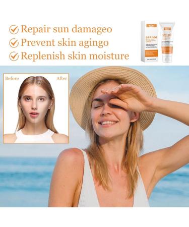 WAWJ Moist sunscreen SPF 100 waterproof protection against UVA and UVB - Buy Online on GoSupps.com