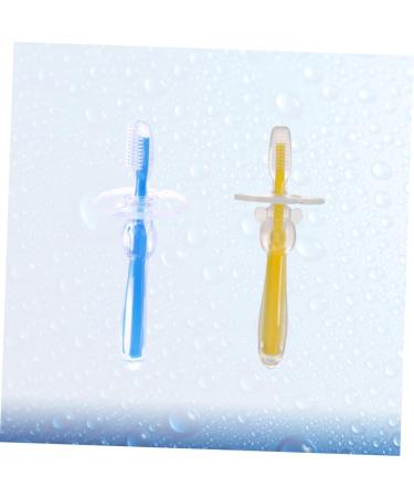 Minkissy 6 Pack Silicone Baby Toothbrushes - Eco-Friendly Training Toothbrushes for Toddlers & Children in Earth Colors - Buy Online on GoSupps.com