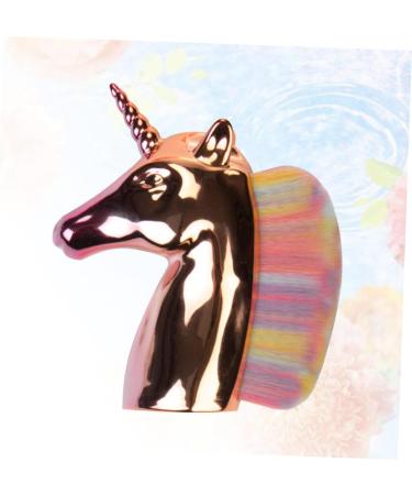 FRCOLOR Rainbow Color Make Up Brush Unicorn Makeup Brush - Buy Online on GoSupps.com