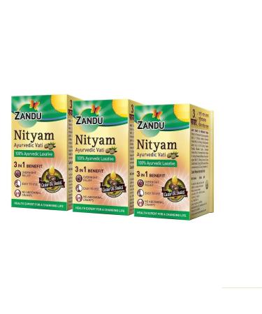 Generic Brandverto Zanbu Nityam 30 Tabs Ayurvedic Digestive Wellness Pack of 3