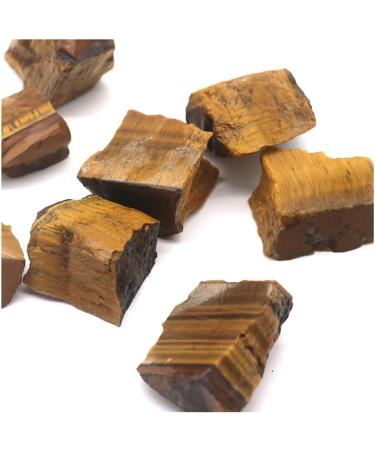 Natural Raw Yellow Tiger Eye Stone Crystal Rough Reiki Gemstone Specimen for for Decoration Stone Generator FZUGEDRLI (Size : 100g) - Buy Online on GoSupps.com